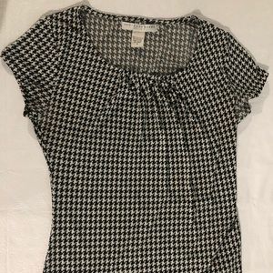Geoffrey Beene Sport Black/White Blouse-B08